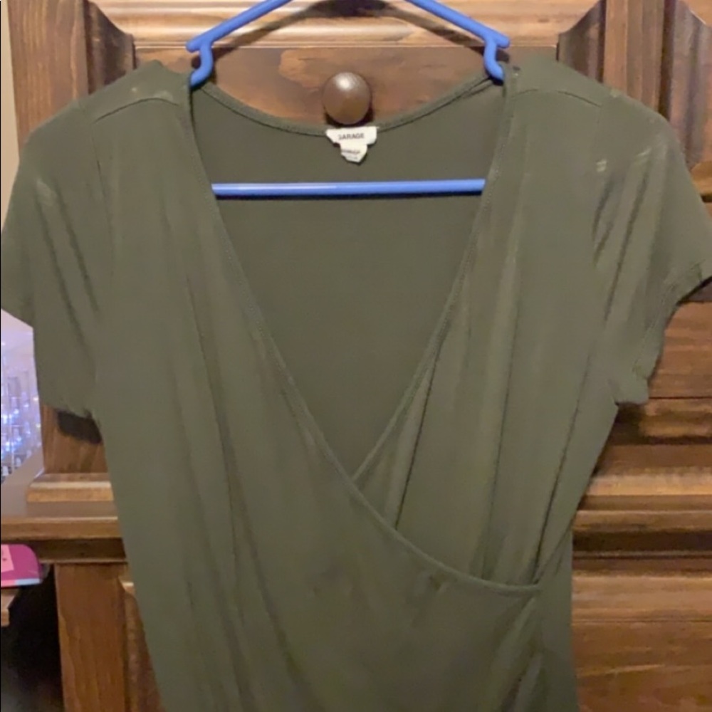 Short sleeve bodysuit